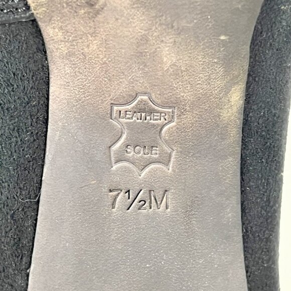 Tory Burch Black Suede Platform Ankle Boots $348 - Picture 5 of 9